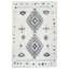 Tapis gris diamant à poils longs-1779580080