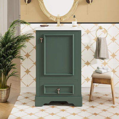 Elegant Small Bathroom Cabinet