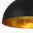 Hylia 1-Light Large 17.7" Dimmable Single Black Dome Kitchen Island Pendant-491519391