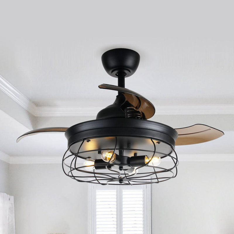 Ventilateur de plafond de 36 po avec ensemble d'éclairage Caselli