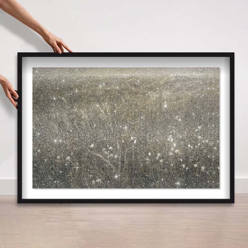 Leafy Reverie Shadowbox Floral & Botanical Print by Oliver Gal, Black Frame, 15 x 10, 31.5"H x 46.5"W, Black Frame