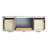 Tidworth Solid Wood Single Bathroom Vanity with 1.5'' White Quartz Top-193868336-159445744
