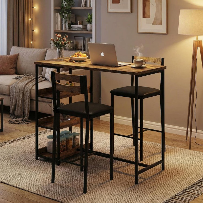 Counter Stool, Brown/Brown, Brown