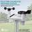 12.7'' Solar Powered Wireless Outdoor Weather Station