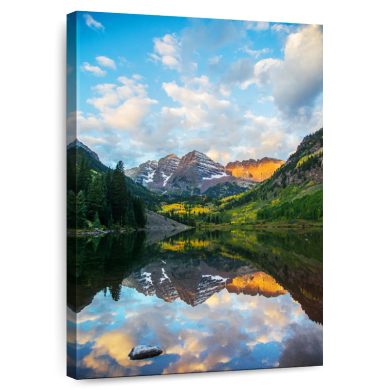 Alvord Maroon Bells Lake Sunrise, H 30 po x l 20 po