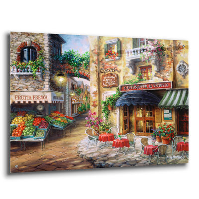 «Buon Appetito» par Nicky Boehme - peinture sans cadre