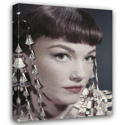 Mercer41 Hollywood, photo d'archives sur toile tendue, Anne Baxter