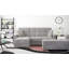 Repose-pieds rembourré avec rangement PrimeNest NimbusFlow-110377611