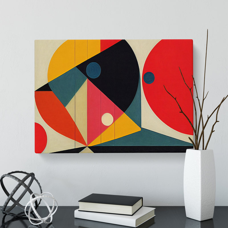 Glorious Abstract Art - Wrapped Canvas Print, 50cm H x 76cm W x 3cm D