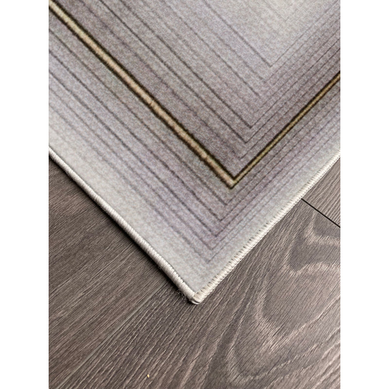Tapis en coton Carli, Tapis de couloir 2 pi 7 po x 7 pi 3 po