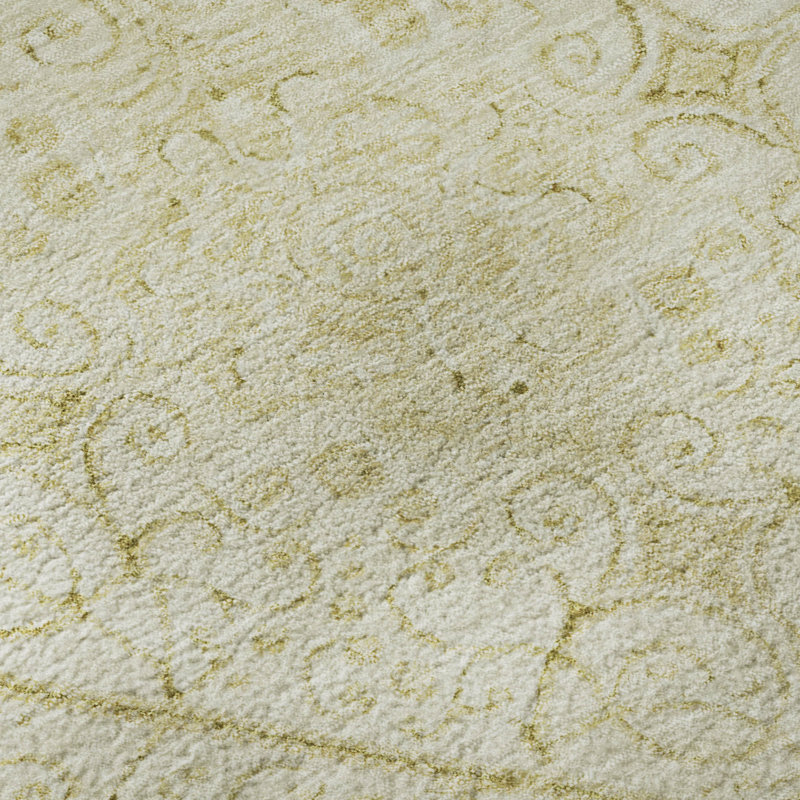 Premium Machine Washable Bucz AMF1748 Geometric Rug, Rectangle 8' x 10'