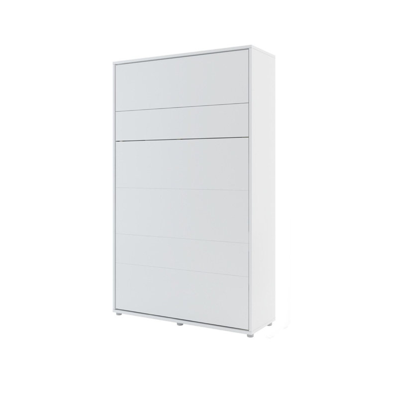 Nadarius Storage Bed, White Matt, Small Double (4')