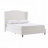 Chenille Upholstered Wingback Bed-1340350209-1340350222