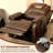 EONIX Triple Motor Lay Flat Power Lift Recliner Chair for Elderly with Massage, 400lbs Electirc Lift Chair for Living Room, Independent Adjustable Backrest Headrest, Extended Footrest, Dark Brown-118766122
