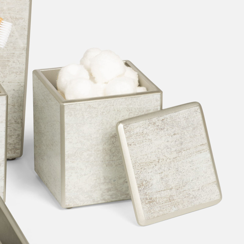 Nora Glass Bathroom Storage Container