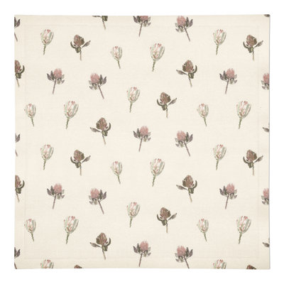 Serviette florale rectangulaire