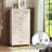 23.22" W 7-Drawer Dresser, Beige-1527059667