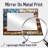 The Gilded Age Of Usa Flag I - Landscapes Accent Wall Mirror - Printed On Metal-1853968818