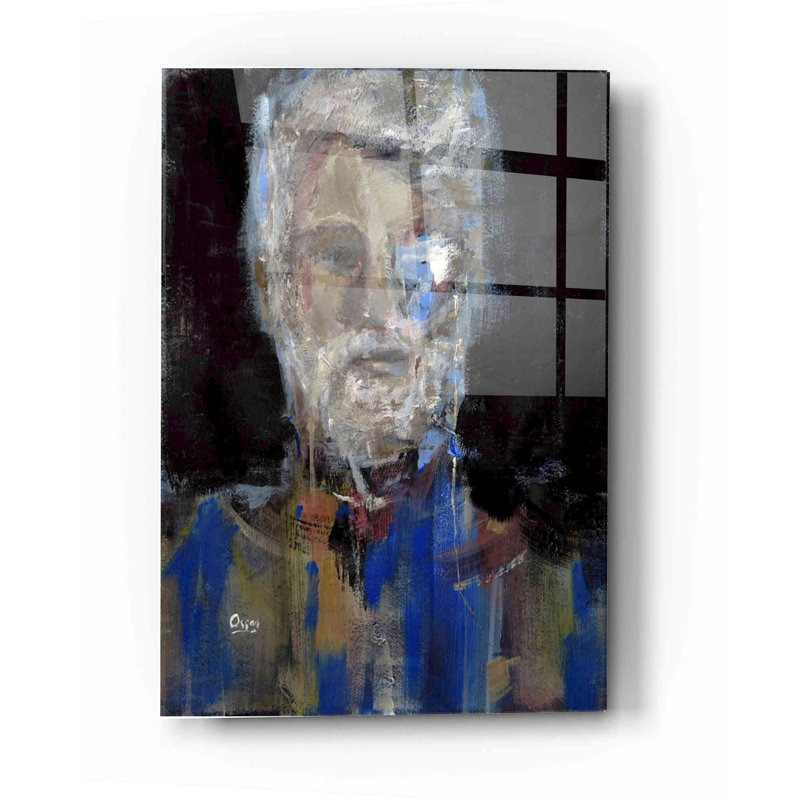 «Portrait 3» par Oscar Alvarez Pardo, H 16 po x l 12 po x P 0,12 po