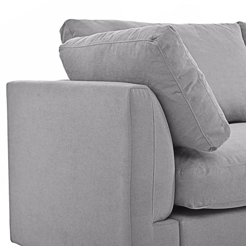 Canapé modulaire Upholstery, canapé en L avec méridienne réversible