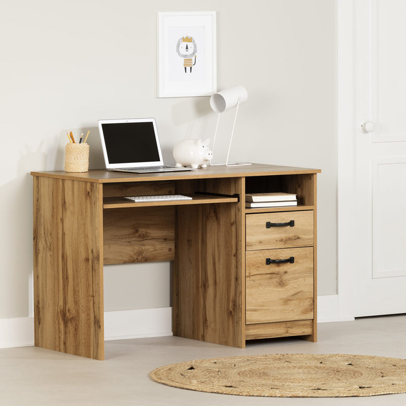 Bureau d'ordinateur 44,5 po Tassio Kids, Chêne Nordik