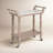 Aberdale Marble Top and Wood Bar Cart-1457525195