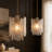 Kethe 1-Light Hand Blown Glass Dimmable Pendant