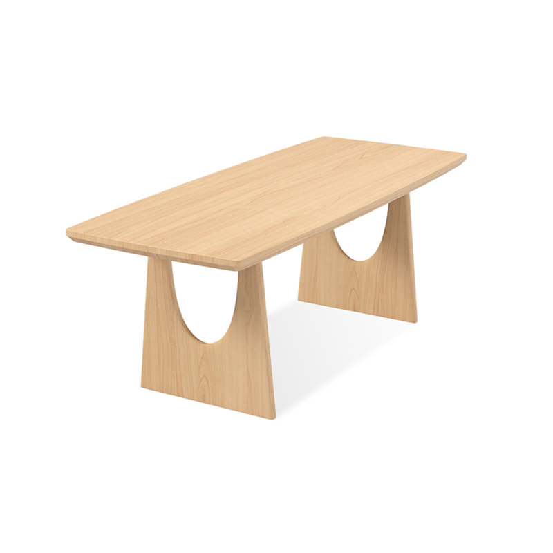 Table de salle à manger Burlywood, 29.53"H x 62.99"L x 27.56"W