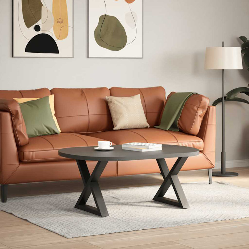 Table Leg, 43.3cm H x 60cm W, Anthracite