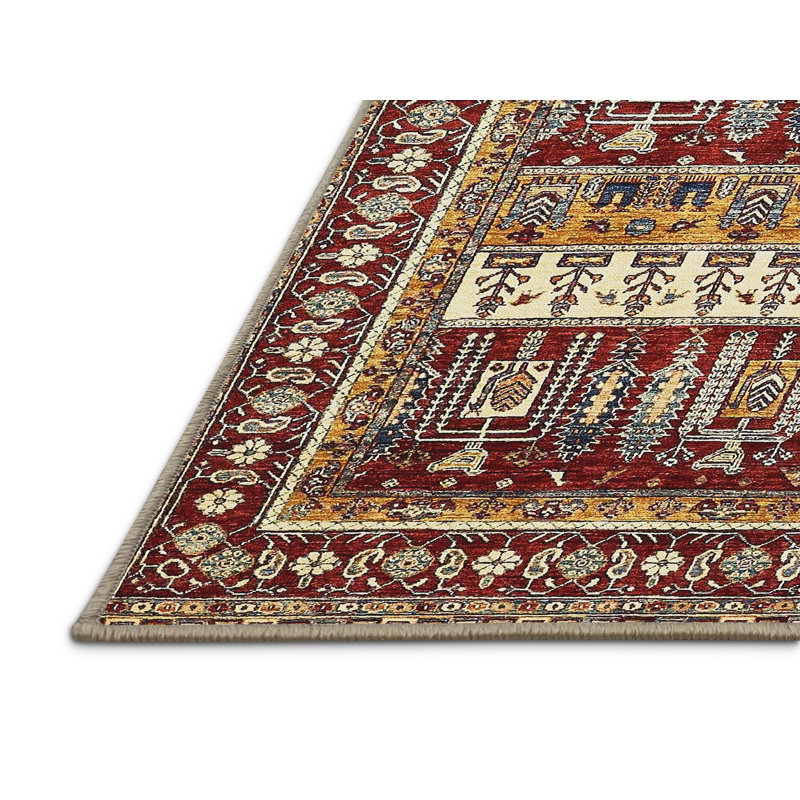 Abstract Indoor Rug, Rectangle 2' x 3'