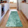 Premium Machine Washable Cerrito AMF577 Teal Rug