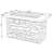 42 - Inch Rectangular Propane Gas Fire Pit, 50000 Output, With Pulse Ignition And Stainless Steel Burner Pit Table, Design, Clean Burning,
