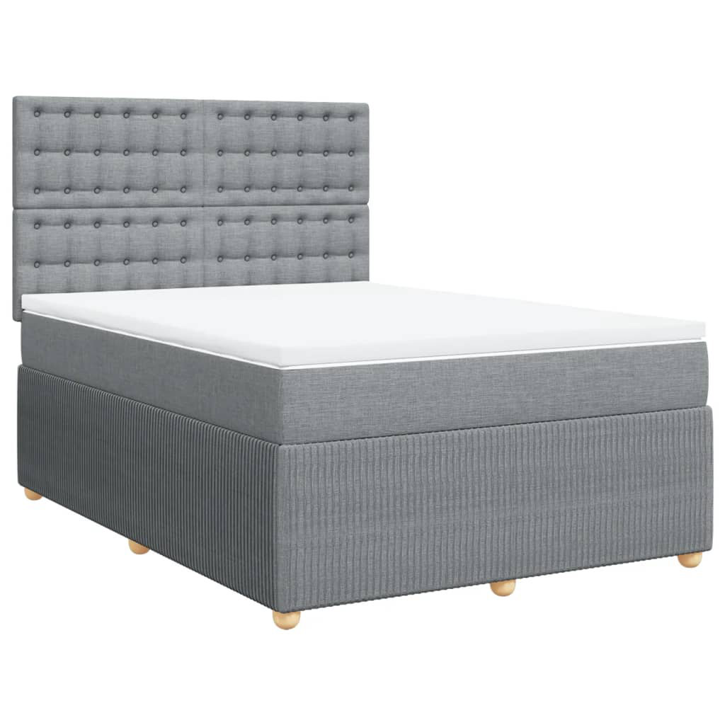 Boxspringbett Bozhil mit Topper