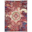 Hand Knotted Wool Area Rug in Multi