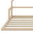 Wood Floor Bed with House-shaped Headboard-831418970-831418973
