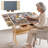 2000 Piece Puzzle Table with Legs, Wheels, 6 Drawers, Cover, 40x29 in, Gift for Mom, Portable Wooden Board, Felt Surface Jigsaw Puzzle Accessories for Adults, Adjustable Height Storage Organizer