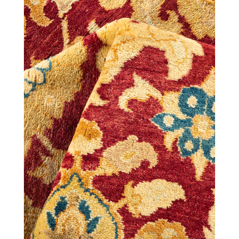 Classic One-of-a-Kind 6' 3" X 8' 10" Hand Knotted Area Rug