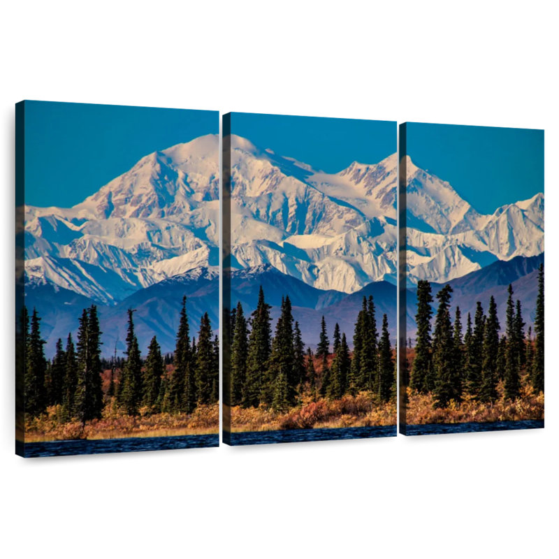 Alvord Denali Pine Forest, 24" H x 38" W