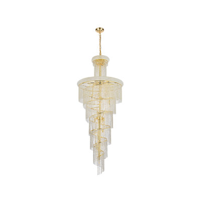 Sterns 28 - Light Dimmable Empire Chandelier