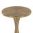 Raffaella 22" H x 9.5" W Round Metal Pedestal Side Table-1047163653