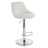 Jaretta Swivel Upholstered Faux Leather Adjustable Height Counter Stool with Steel Frame-223055819