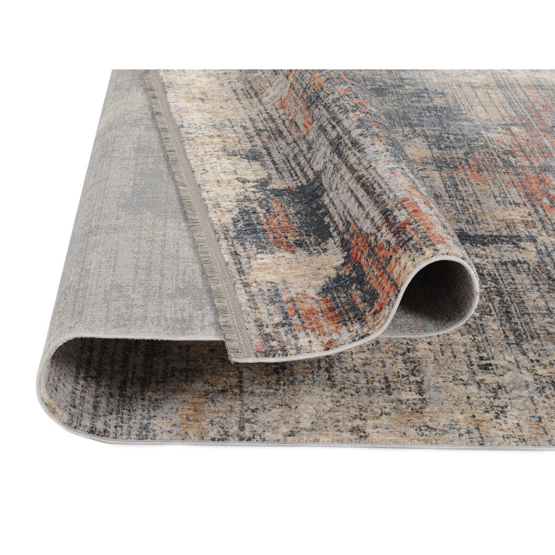Kaniel Abstract Hand Woven Area Rug, Rectangle 80 x 150cm