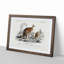 Red Kangaroos by Charles D' Orbigny - Picture Frame Painting Print-55598051-55598054