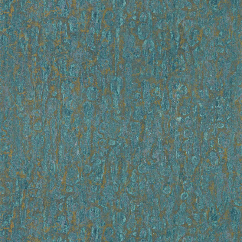 Moresque Glaze Wallpaper, Indigo
