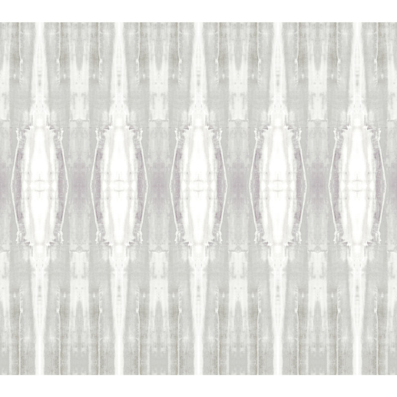 Striped Wallpaper Double Roll, Fog