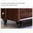 Premium Ebony Wood Wardrobe