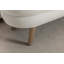 Banc de rangement en tissu avec pieds en bois pour chambre à coucher-111865342