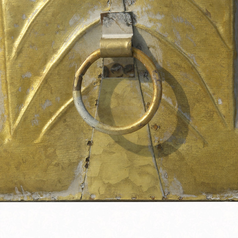 Ensemble de 3 jardinières murales rustiques en zinc pour jardin vertical