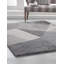 Tapis gris anthracite / gris / ivoire Elisa 8 x 10