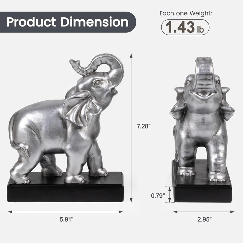 Serre-livres Elephant